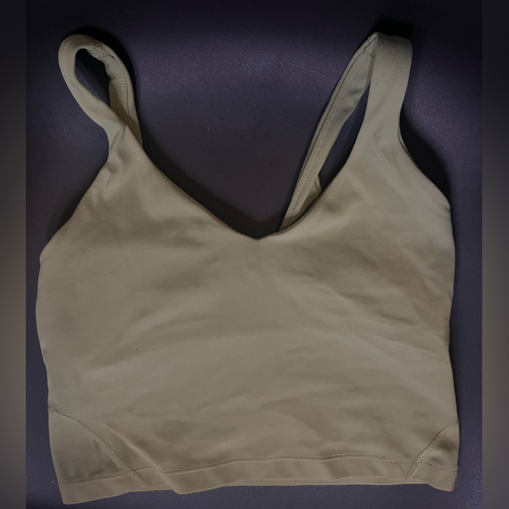 lululemon athletica Tan Tank Top
